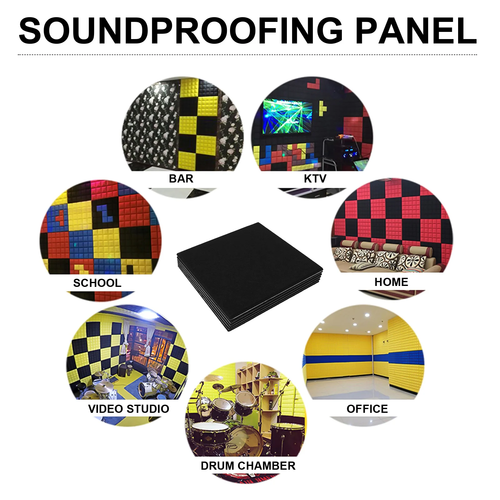 Самоклеящиеся акустические звукоизоляционные - Фотография_2