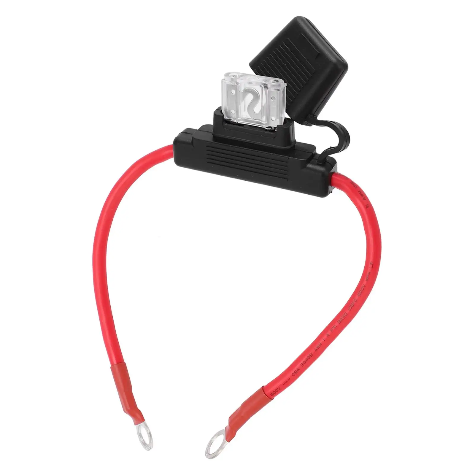 Держатель пвх + медь 8awg защитные