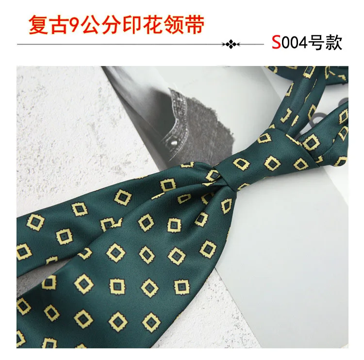 Linbaiway винтажные широкие галстуки 9 см для мужчин - Фотография_6