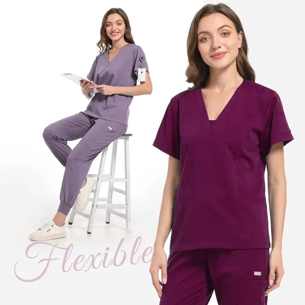 New unisex scrub suit medicals - Фотография_2