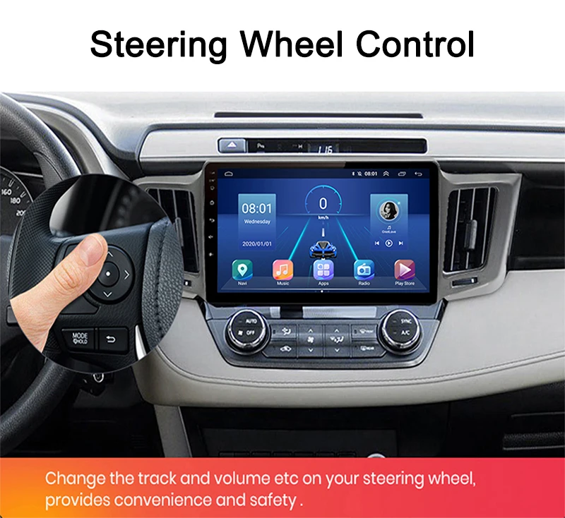 Android 11 8 ядер 4 + 64 гб мультимедийный - Фотография_3