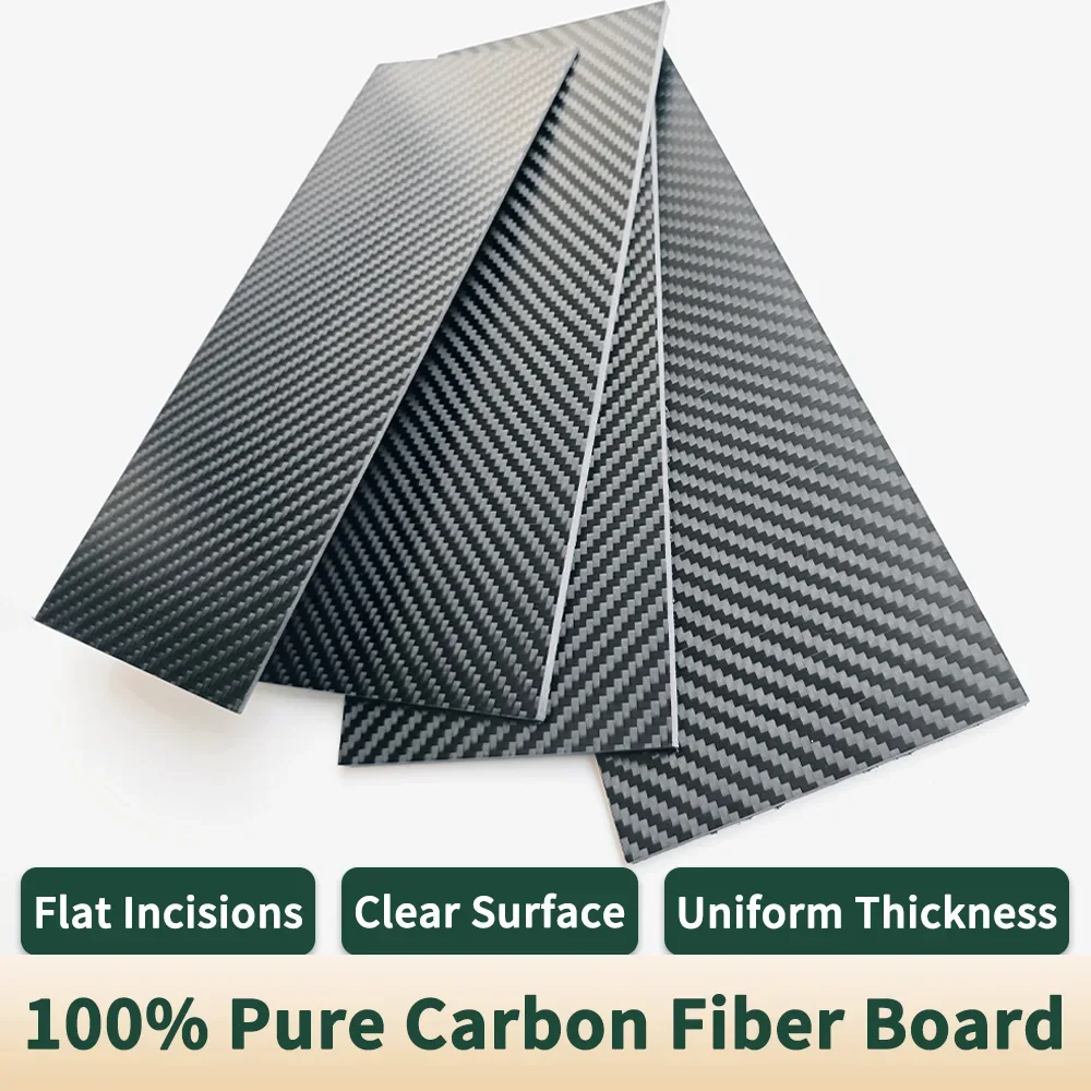 Доска из углеродного волокна 3k 100 мм * 250 мм - Фотография_5