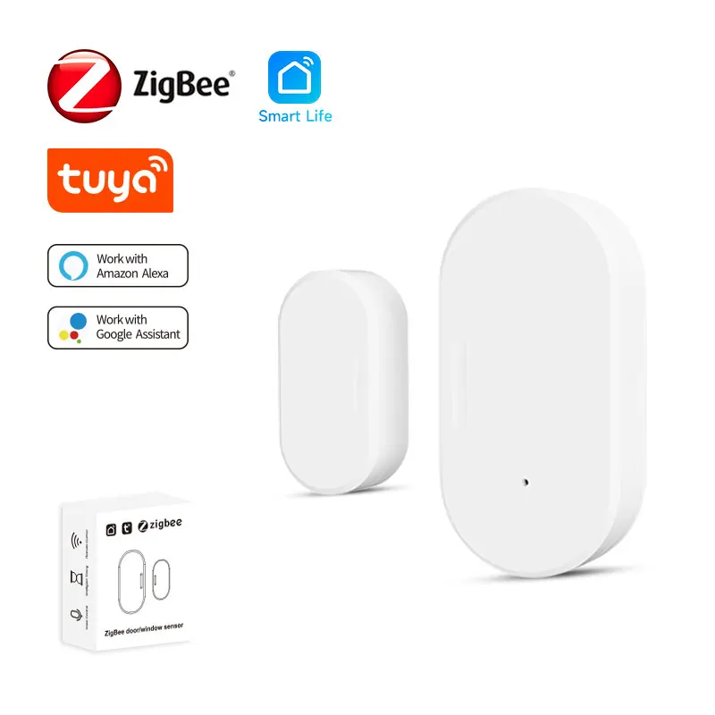 Датчик контакта двери и окна tuya smart zigbee