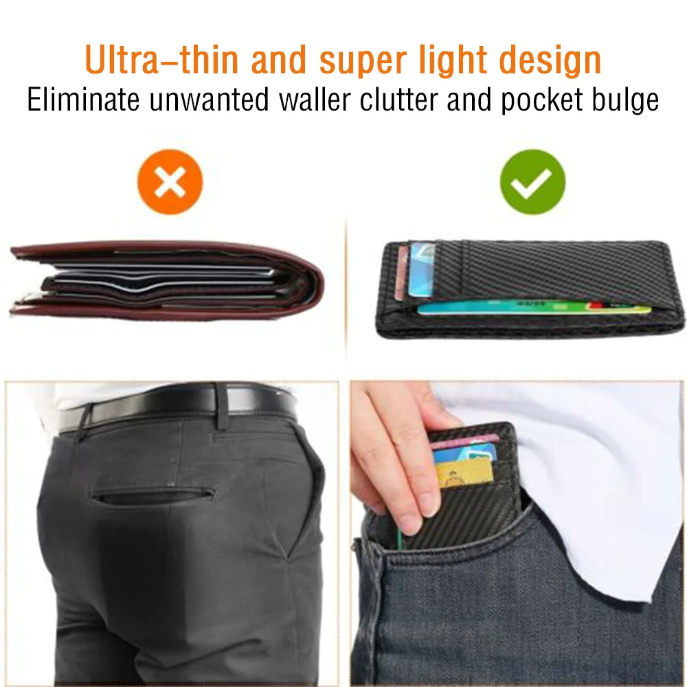 Кошелек с отделением для банковских карт для мужчин и женщин - Фотография_3