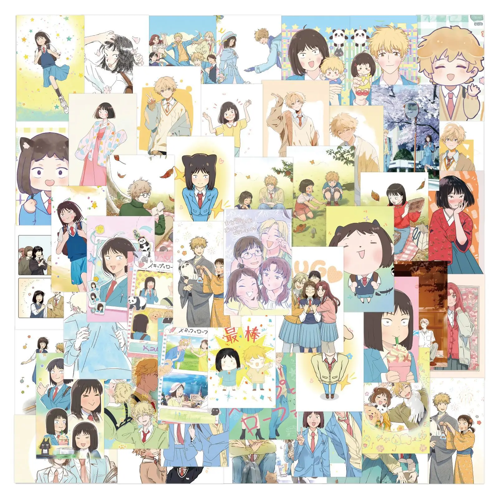 Наклейки японского аниме « skip and loafer»