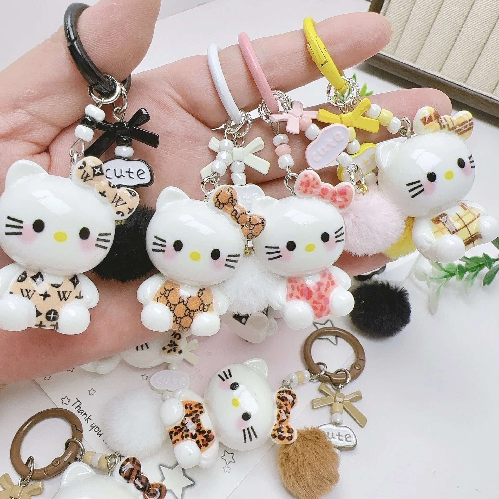 Новый sanrio charmmy kitty брелок - Фотография_3
