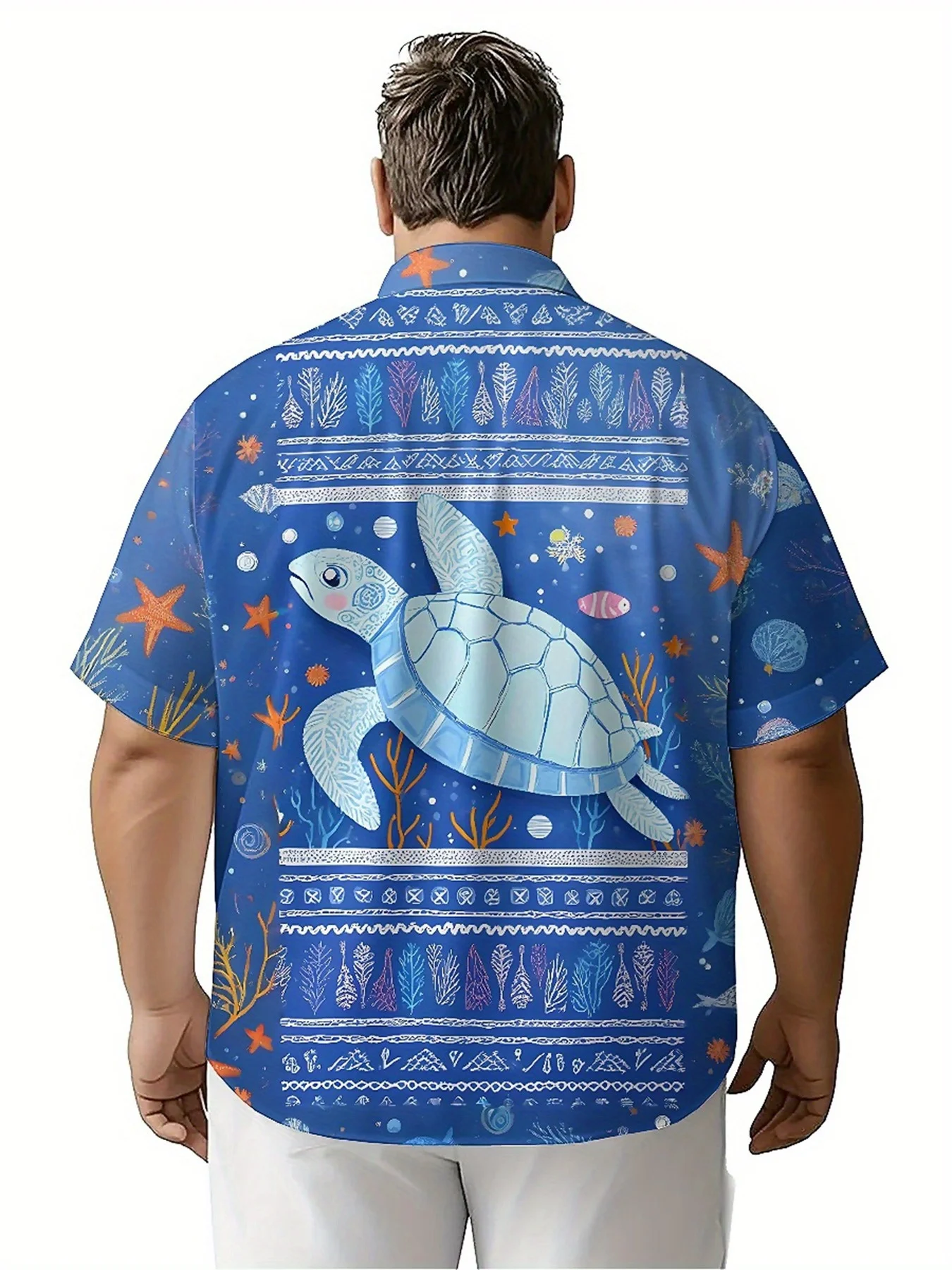 Мужские гавайские рубашки больших - Фотография_4