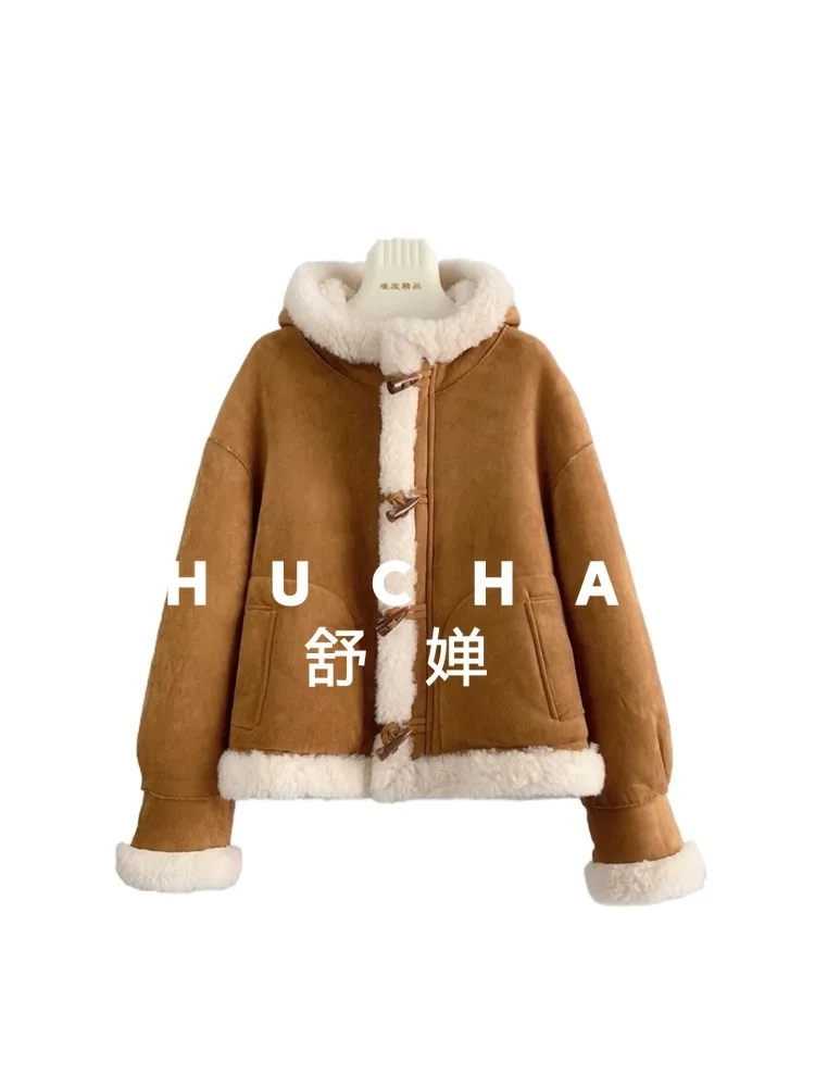 Женское пальто из 100% шерсти