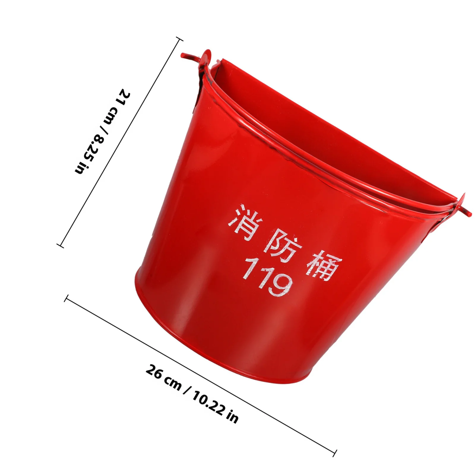 Пожарное аварийное ведро - Фотография_4