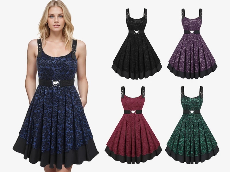 Rosegal винтажное кружевное жаккардовое - Фотография_2