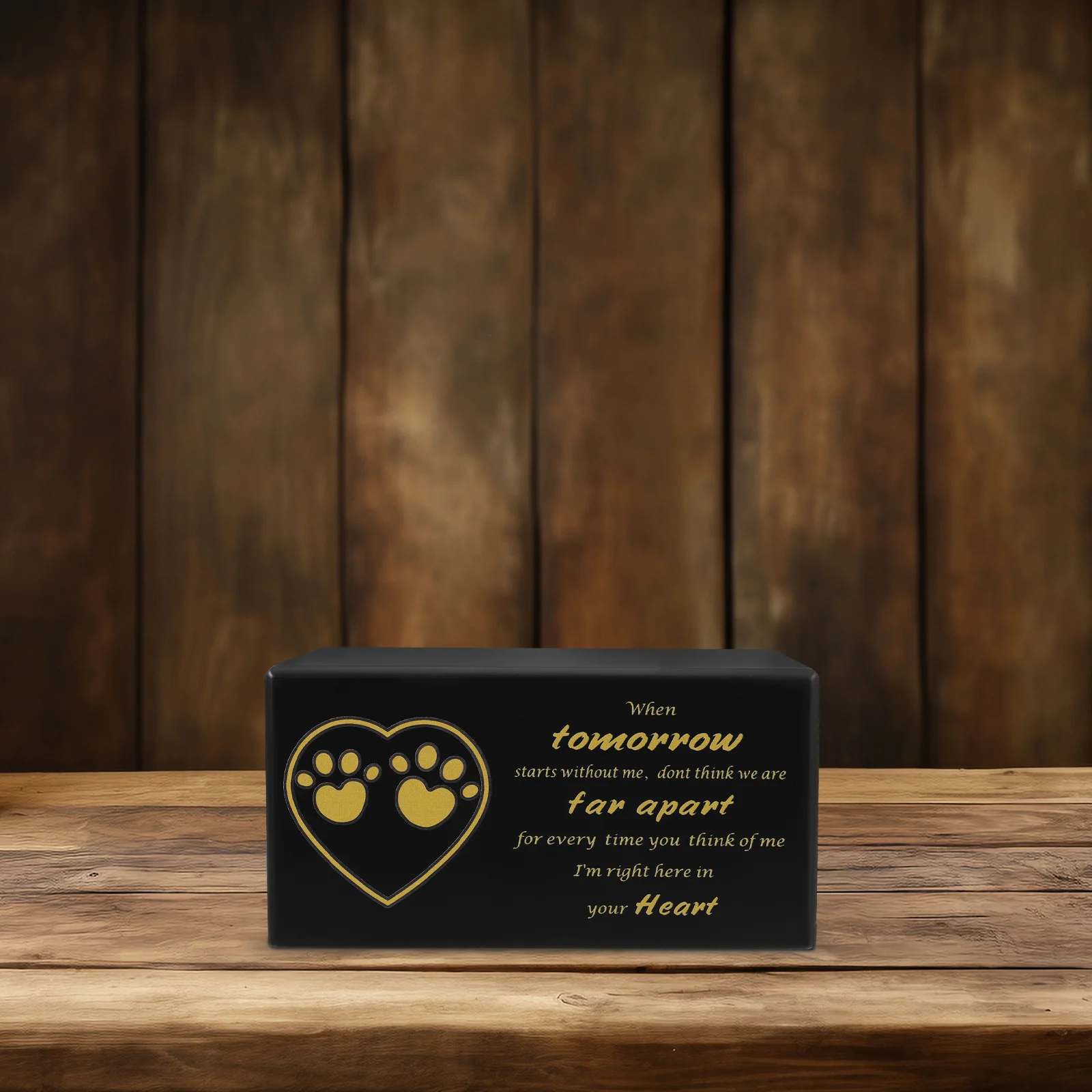 Деревянная урна из пепла для домашних животных - Фотография_6