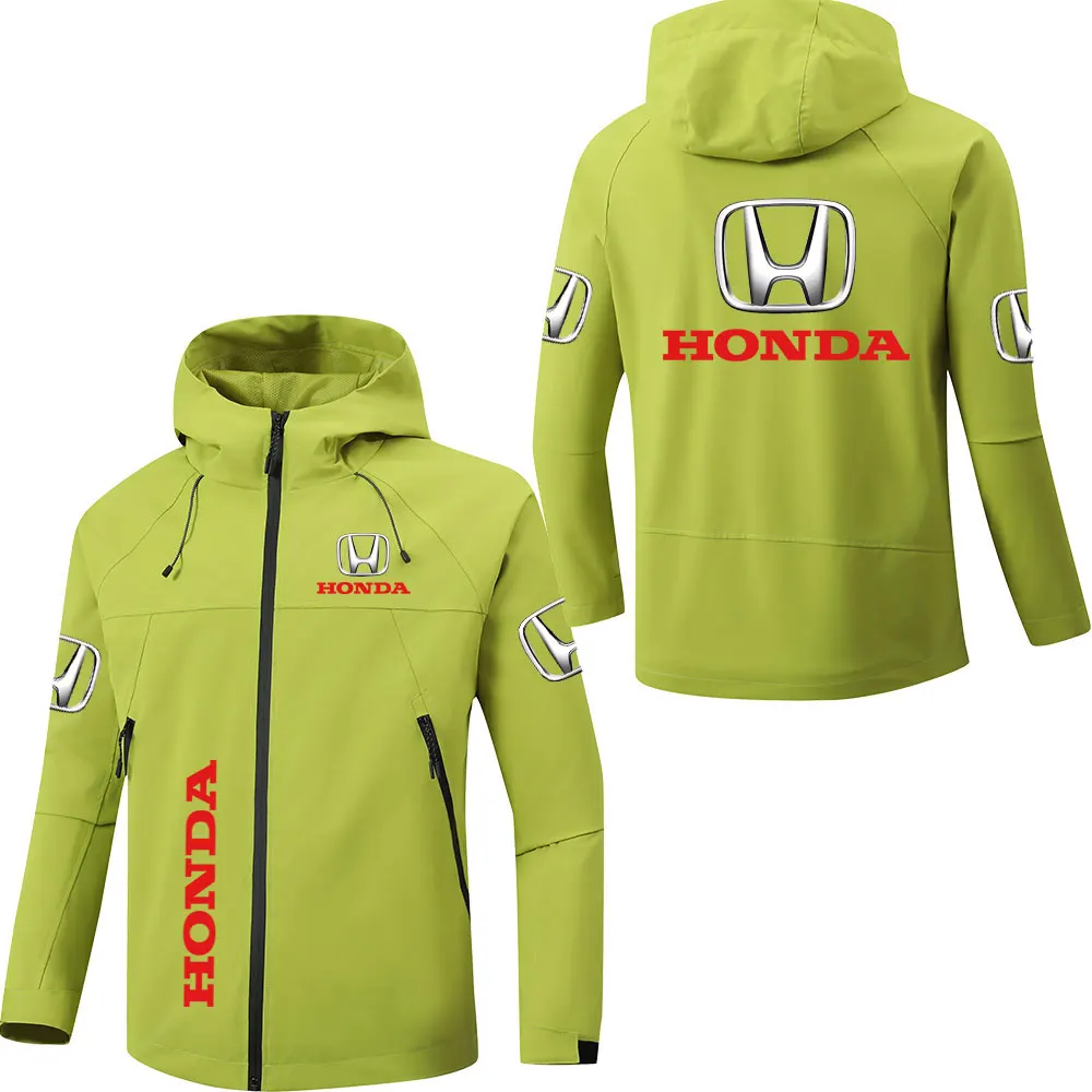 Осенне-зимняя одежда для гонок honda с принтом для мужчин и женщин - Фотография_5