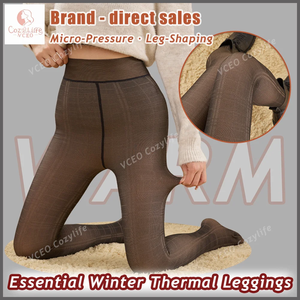 Прозрачные черные колготки с эффектом похудения