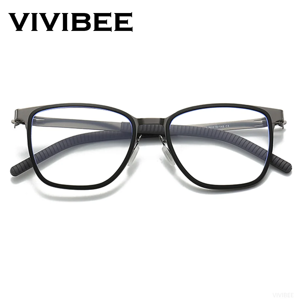 Vivibee квадратные очки с защитой от синего света