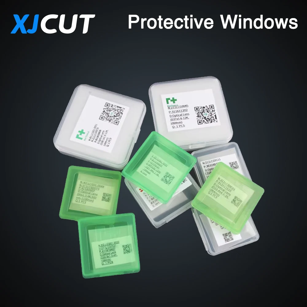 Xjcut raytools оригинальные защитные оптические линзы для окон 27