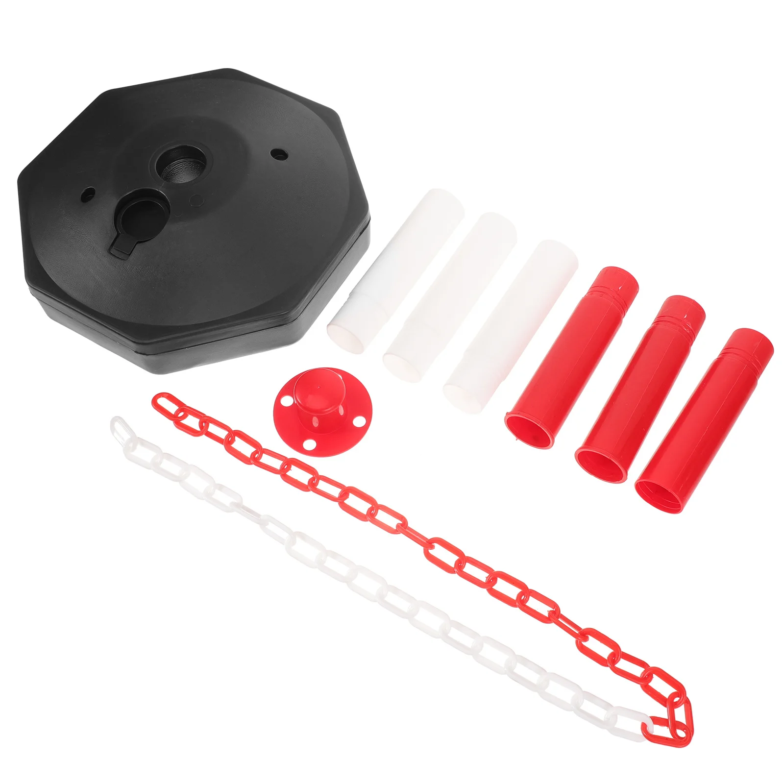 1 комплект, пластиковая предупреждающая колонна - Фотография_4