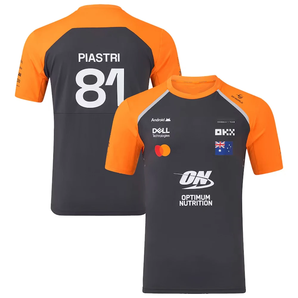 Реплика трикотажных изделий racing team 2025 lando norris oscar piastri