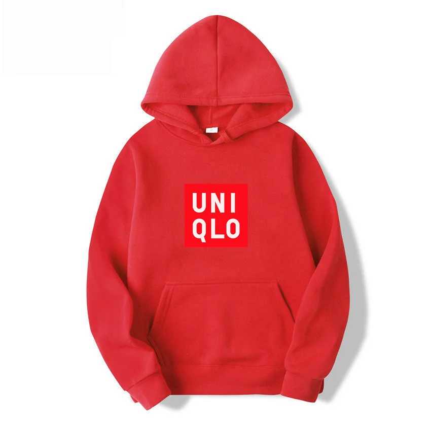 Мужская толстовка с длинными рукавами и карманами uniqlo - Фотография_2