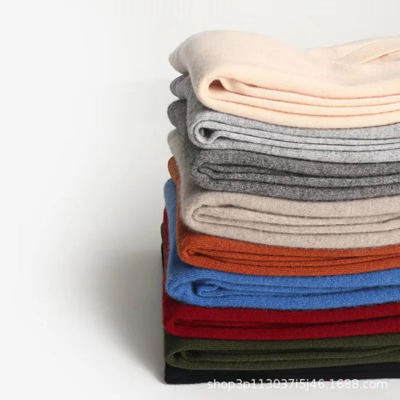 Мужской кашемировый свитер из 100% чистой шерсти - Фотография_2