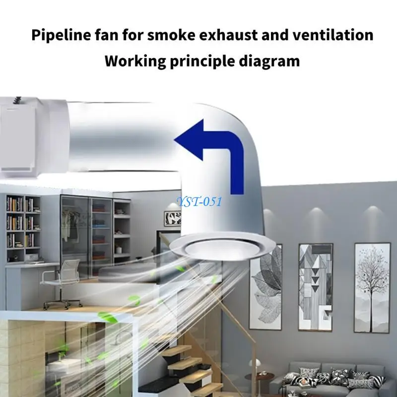 E15a 12 в вытяжной вентилятор для дома - Фотография_5