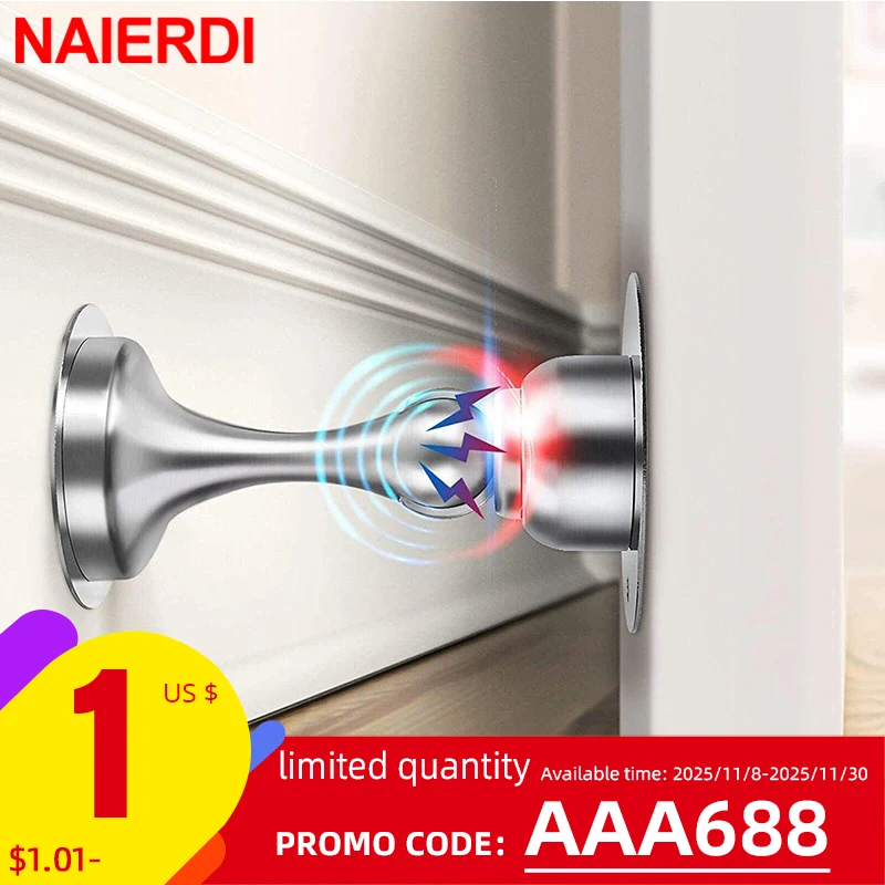 Дверной стопор из нержавеющей стали naierdi 304