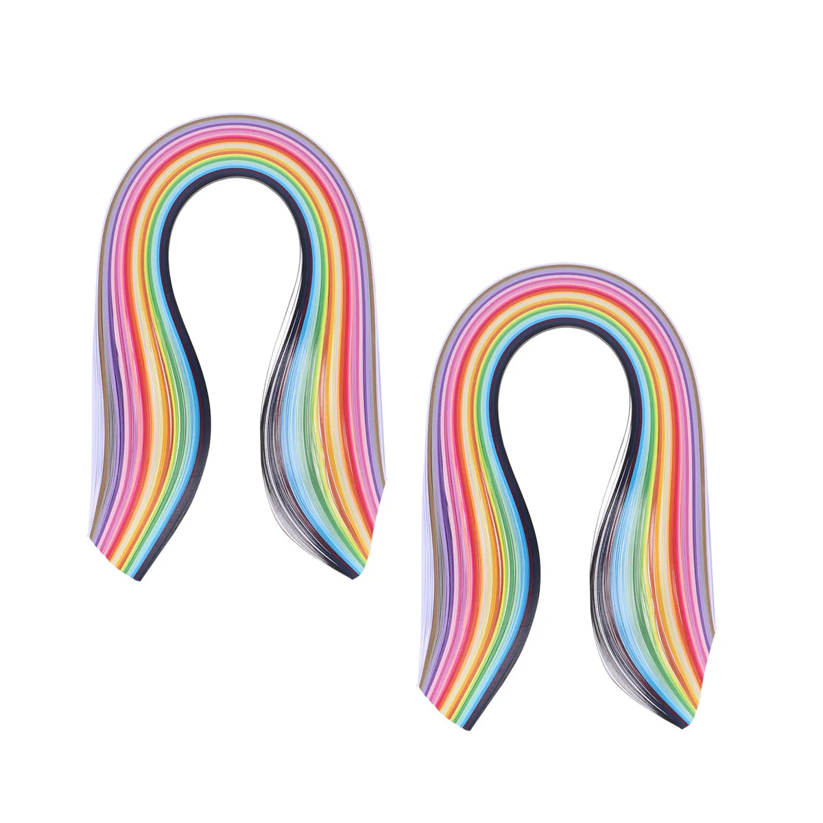 26 цветных бумажных полосок для квиллинга толщиной 5 мм - Фотография_4