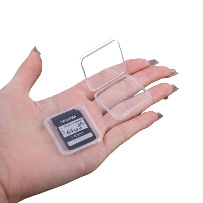 Прозрачный защитный чехол для карт памяти tf/sd - Фотография_6