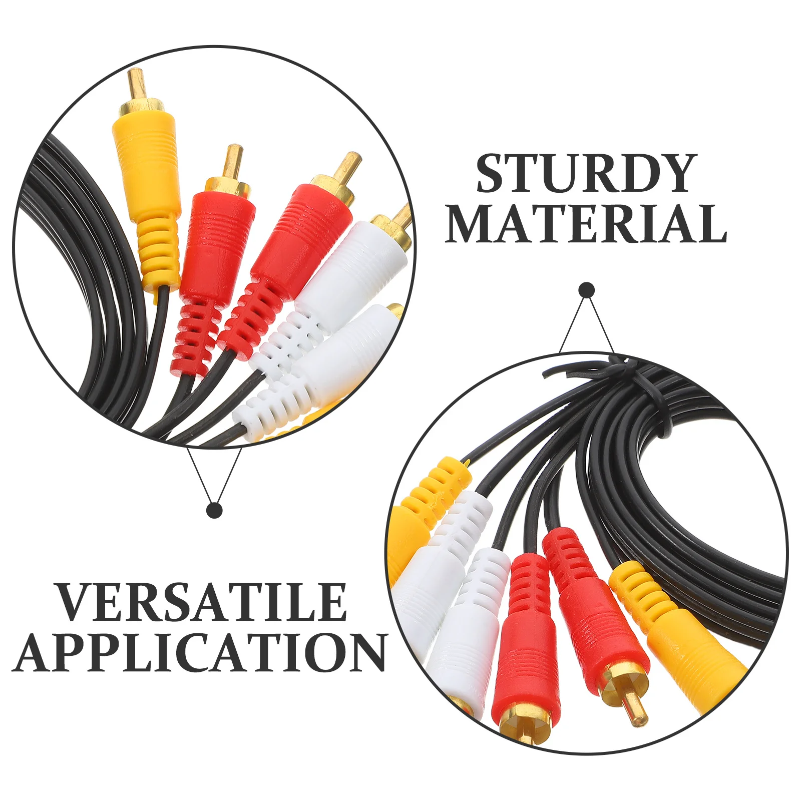 1,5 м av аудио-видео кабель 3rca - Фотография_5