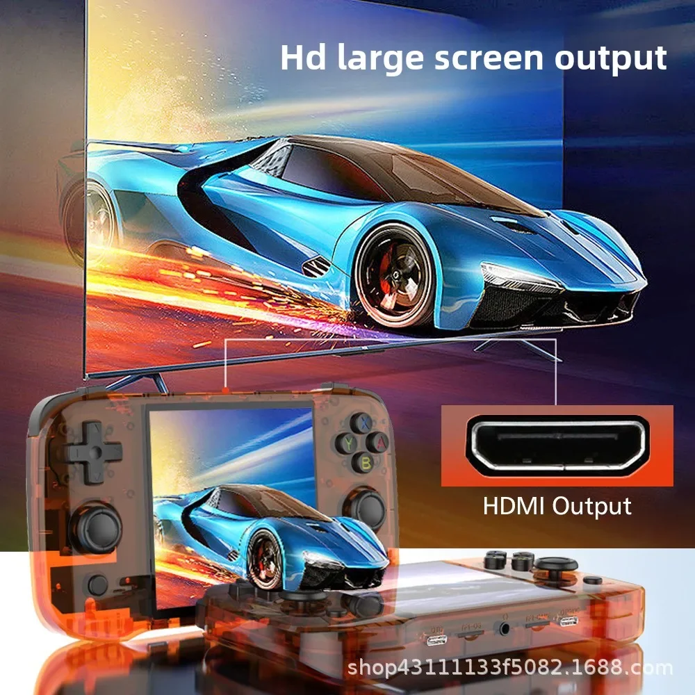 Оригинальная портативная игровая консоль r46s в стиле ретро - Фотография_5