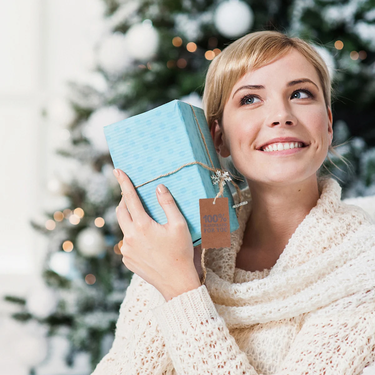 1 комплект прочных коричневых бумажных - Фотография_2