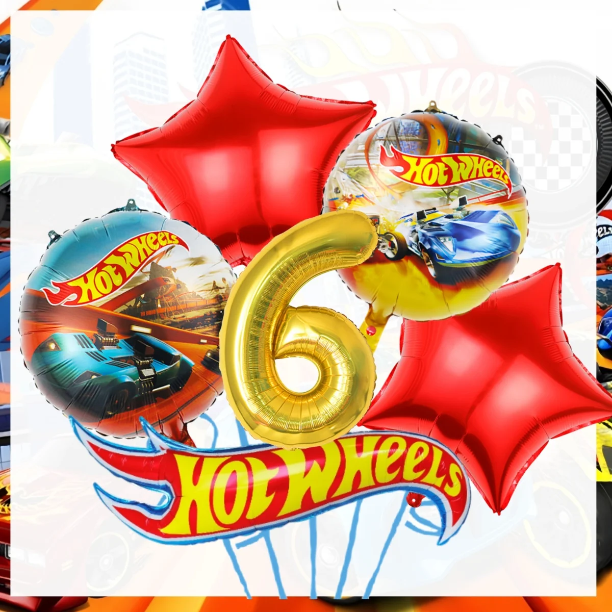 Hot wheels декор на день рождения - Фотография_5