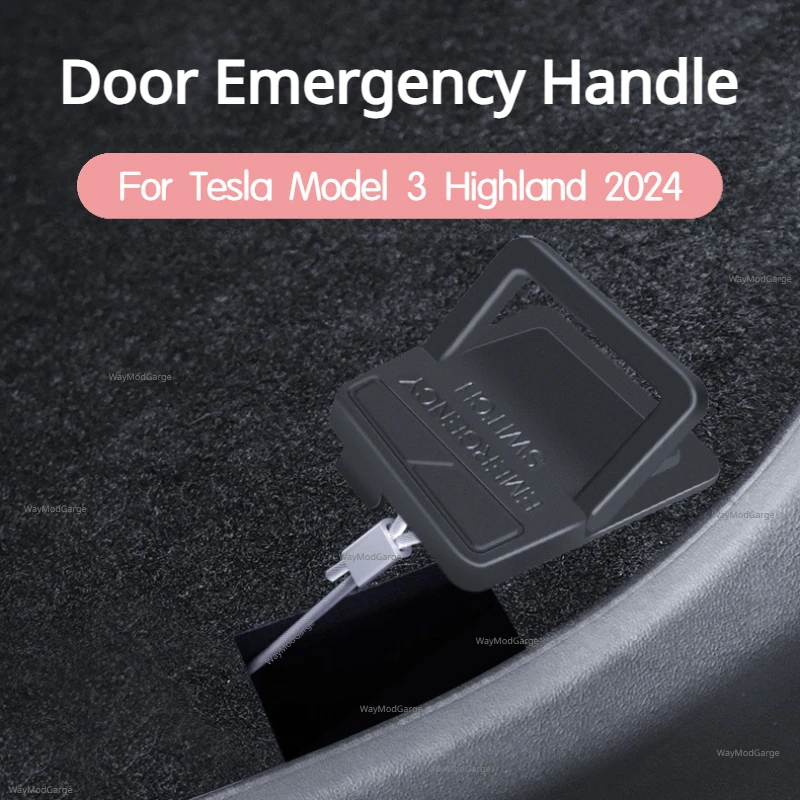 Дверная аварийная ручка для tesla model 3 highland 2024