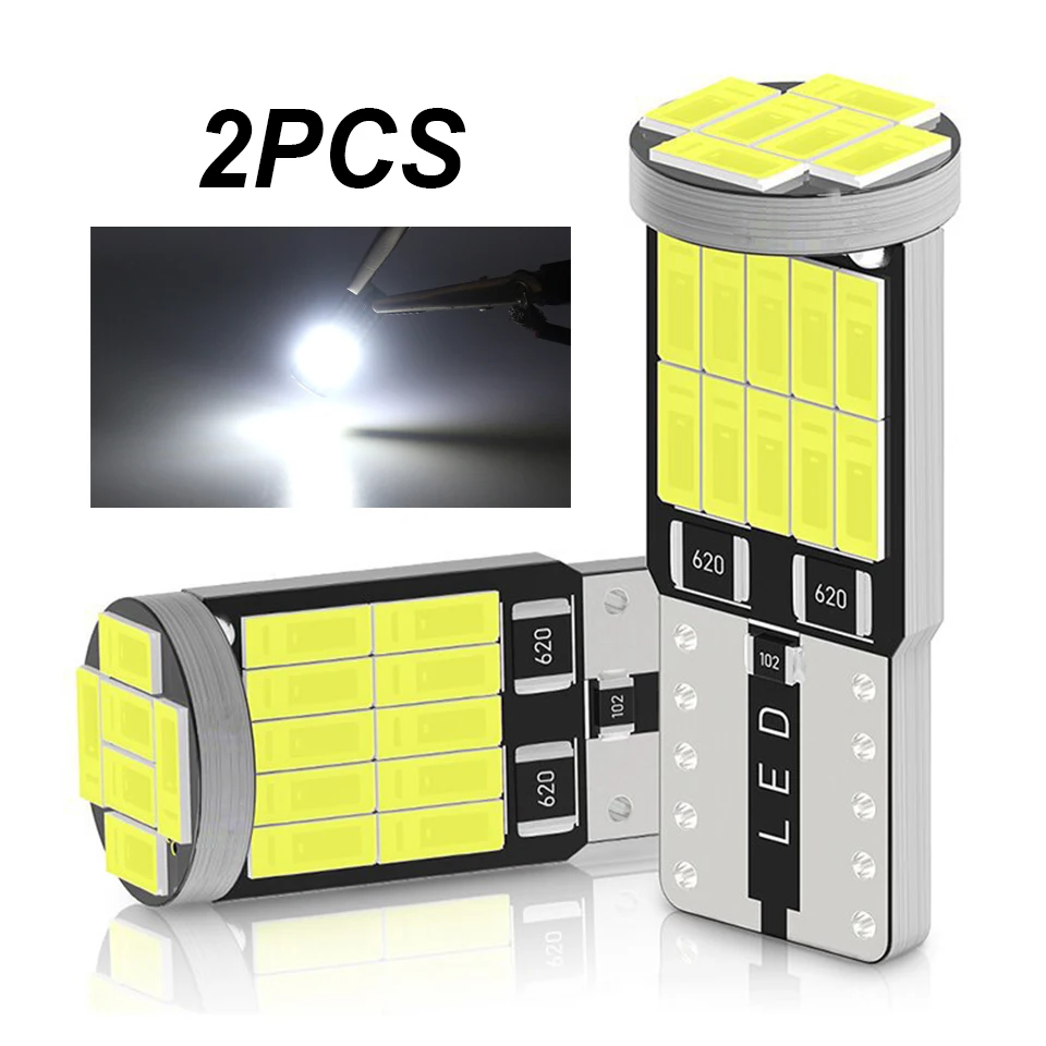 Яркий t10 w5w, светодиодный автомобильный светильник 26smd 4014 smd