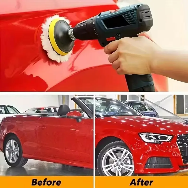 3-7-дюймовый комплект губок для полировки автомобиля - Фотография_2