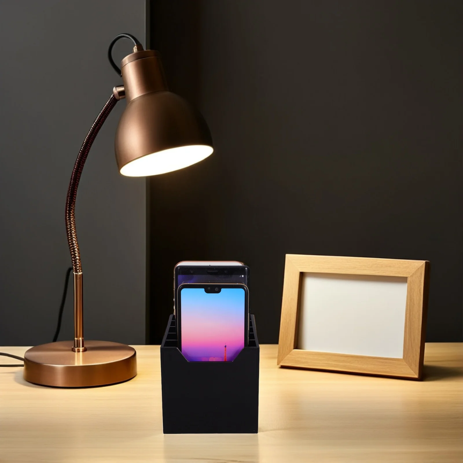 Акриловый настольный органайзер с 5 слотами - Фотография_3