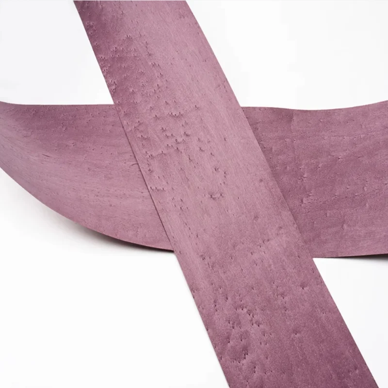 0,5 мм фиолетовый клен burl birdseye шпон из цельного дерева для гитары - Фотография_4