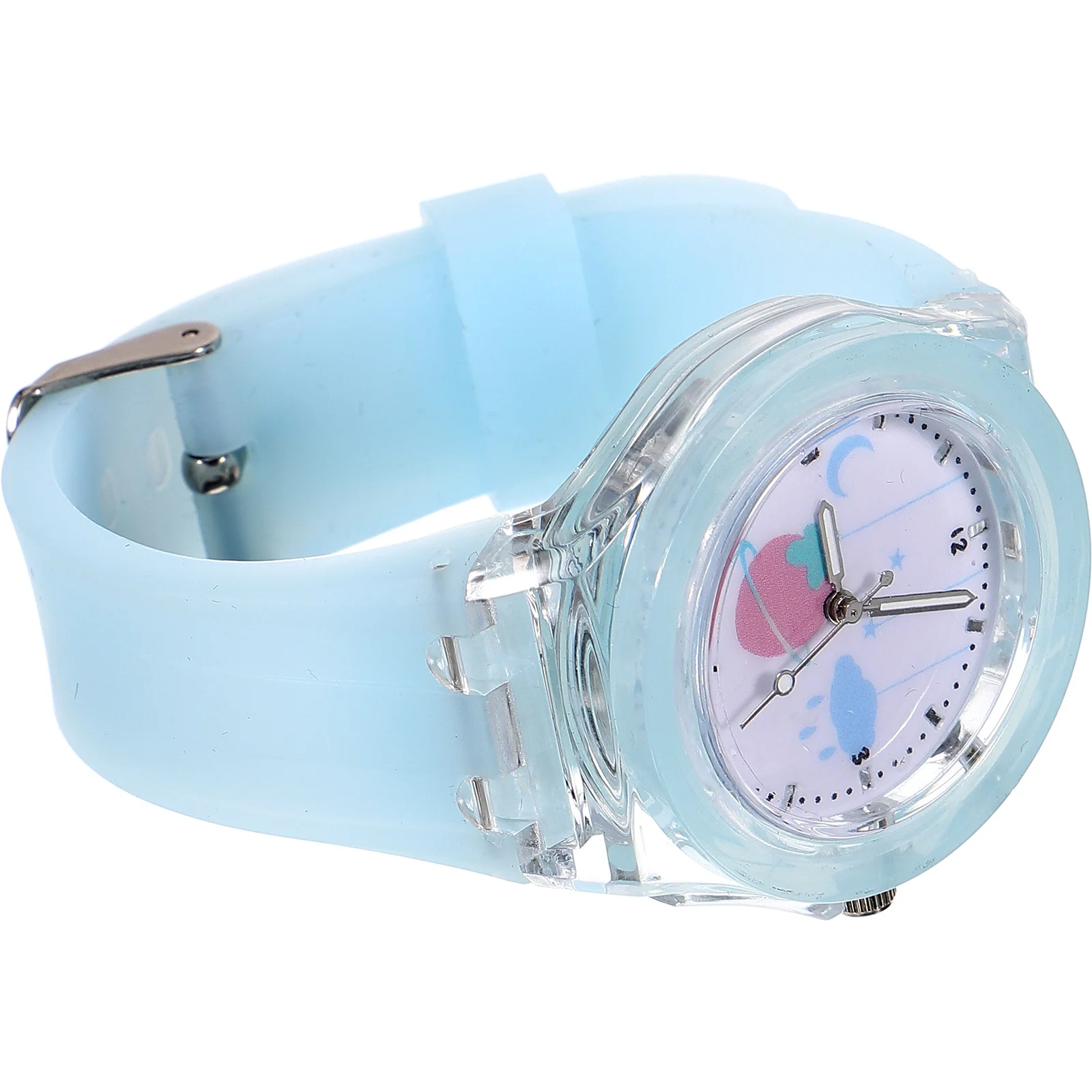 Мультяшные силиконовые студенческие часы - Фотография_5