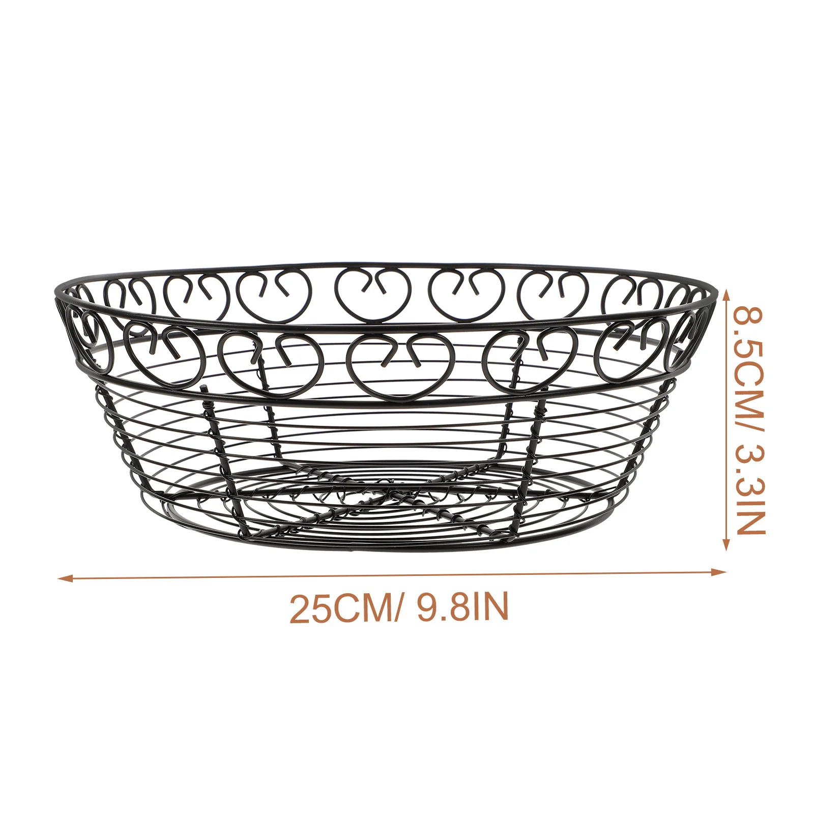 Железная художественная проволочная корзина - Фотография_4