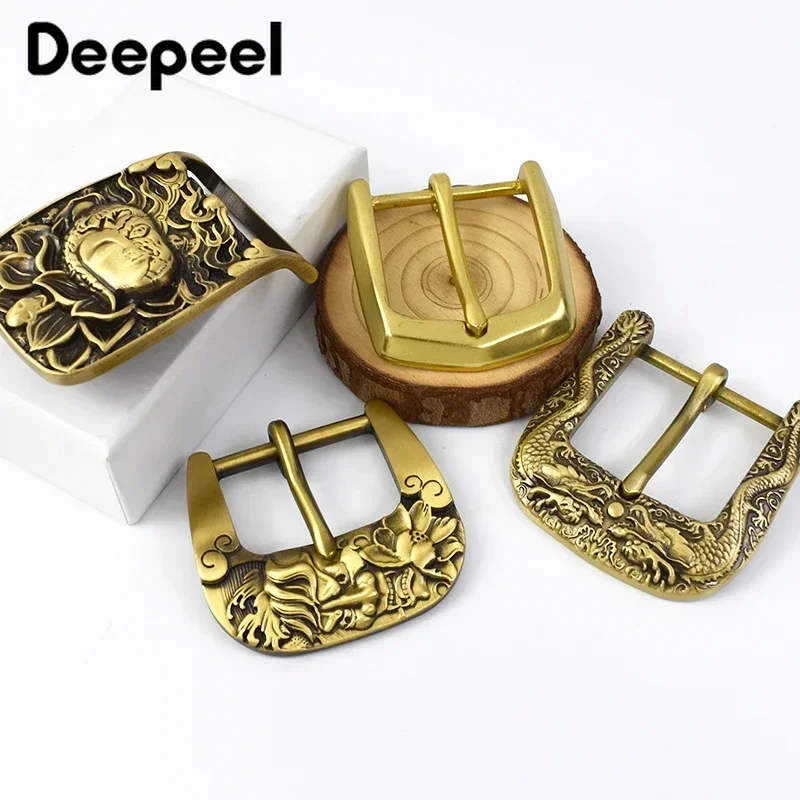 Deepeel 40 мм пряжки для ремней из чистой меди - Фотография_5