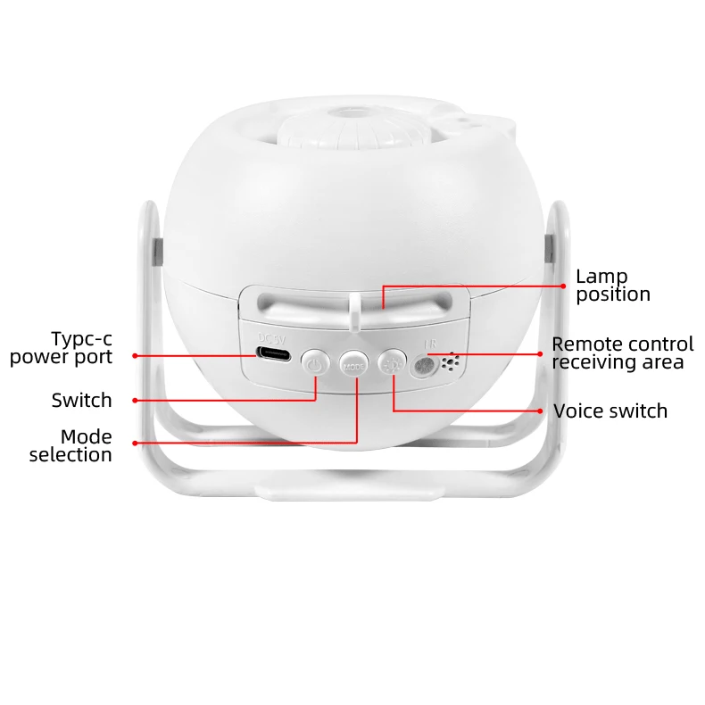 Светодиодный проектор космической звезды - Фотография_6