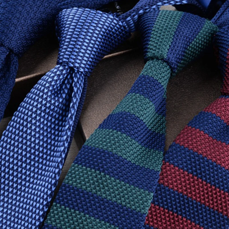 Повседневные мужские вязаные галстуки - Фотография_2