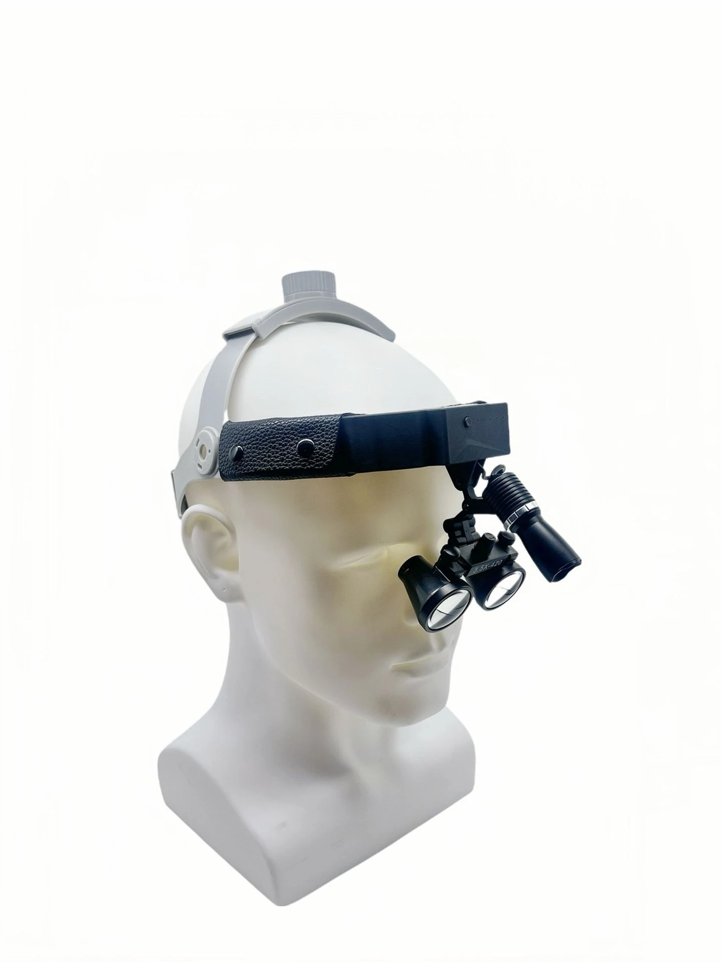 Налобное беспроводное увеличительное стекло с прожектором - Фотография_5