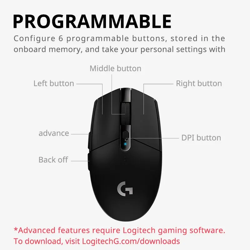 Мышь logitech g102 - Фотография_4