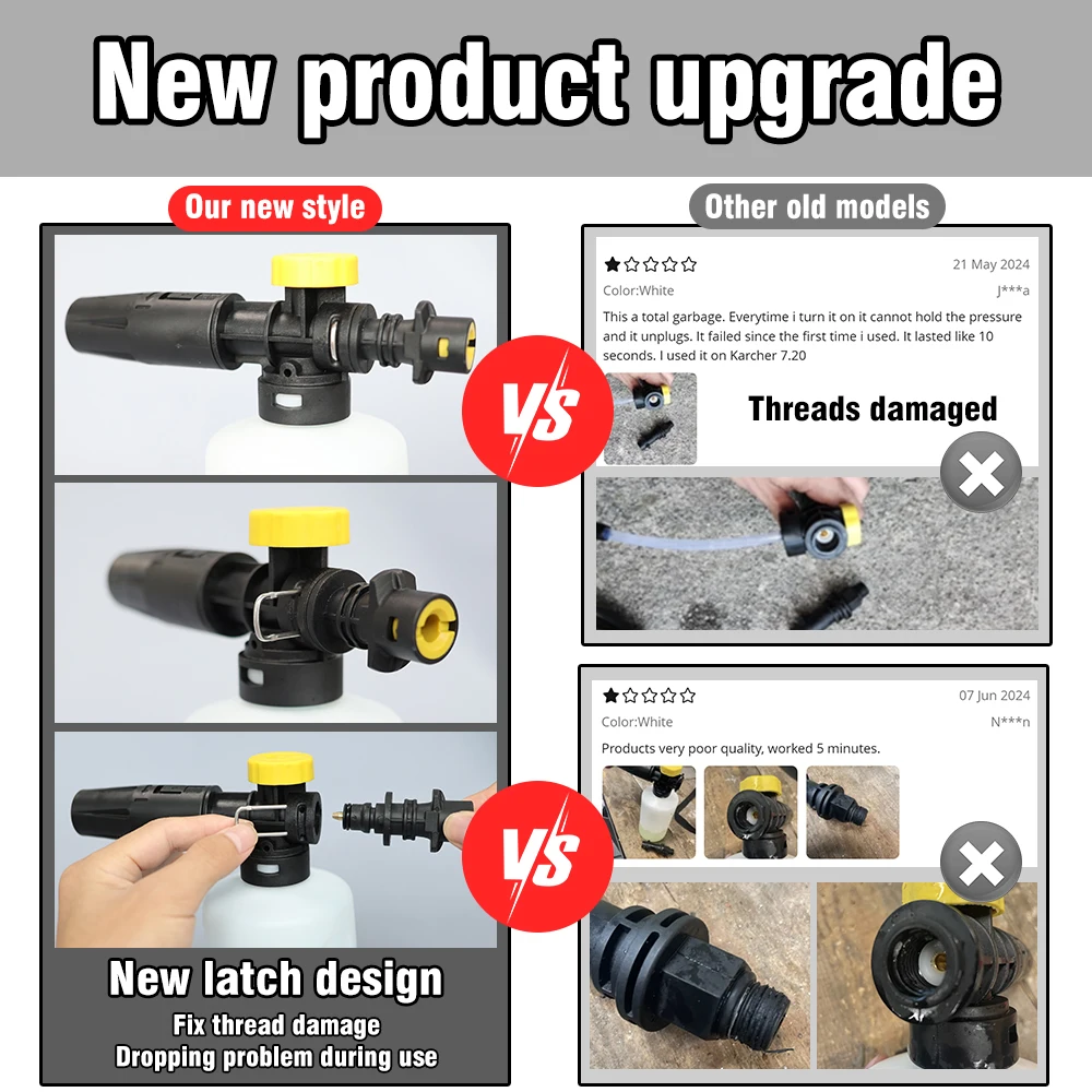 Наконечник для снежной пены для karcher k2 k3 k4 k5 k6 k7 - Фотография_4