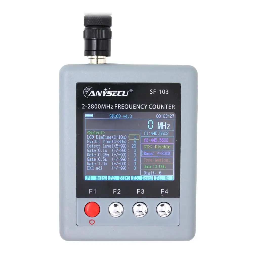 Anysecu sf-103 частотомер 2 мгц-2800