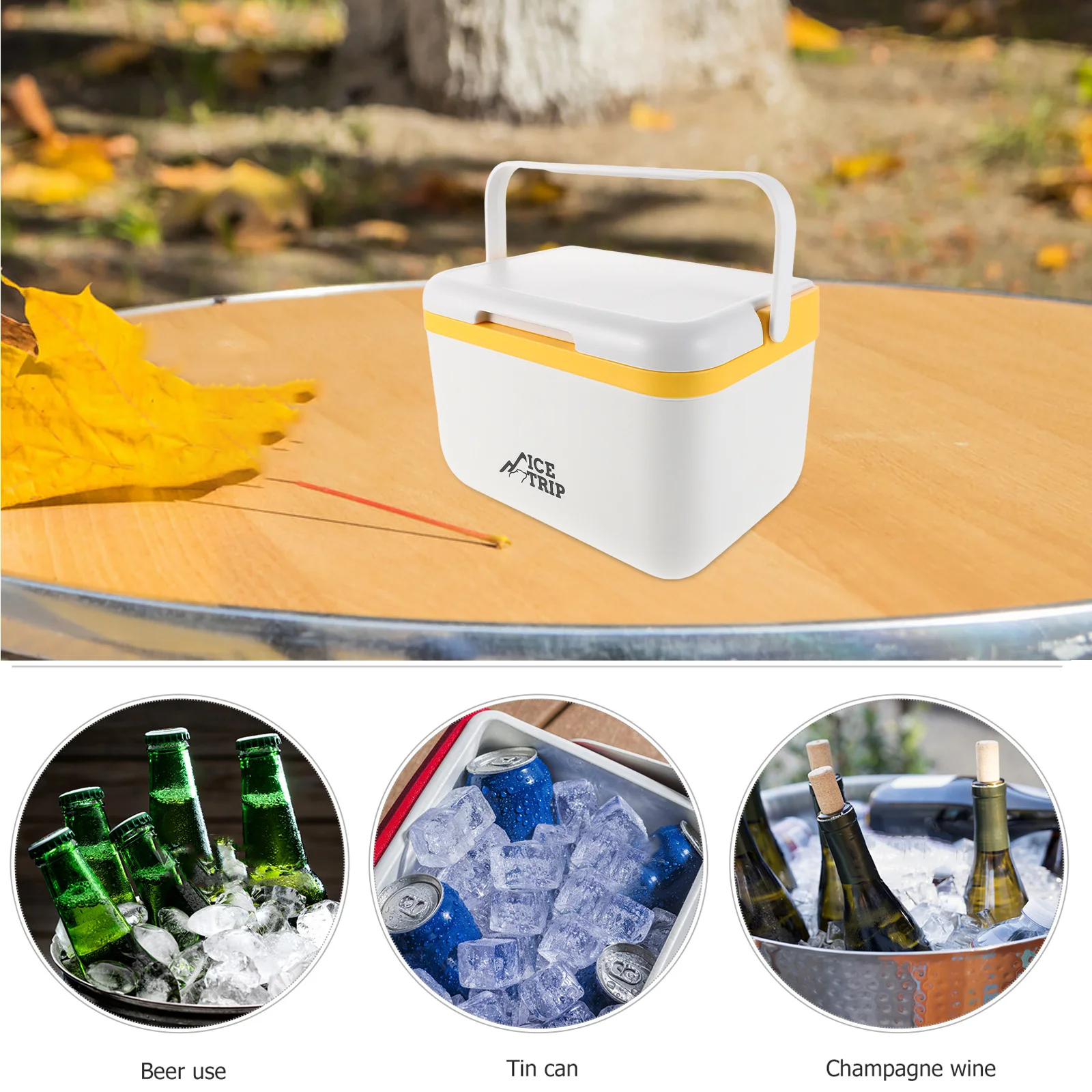 Изолированный холодильник для кемпинга на открытом воздухе - Фотография_5