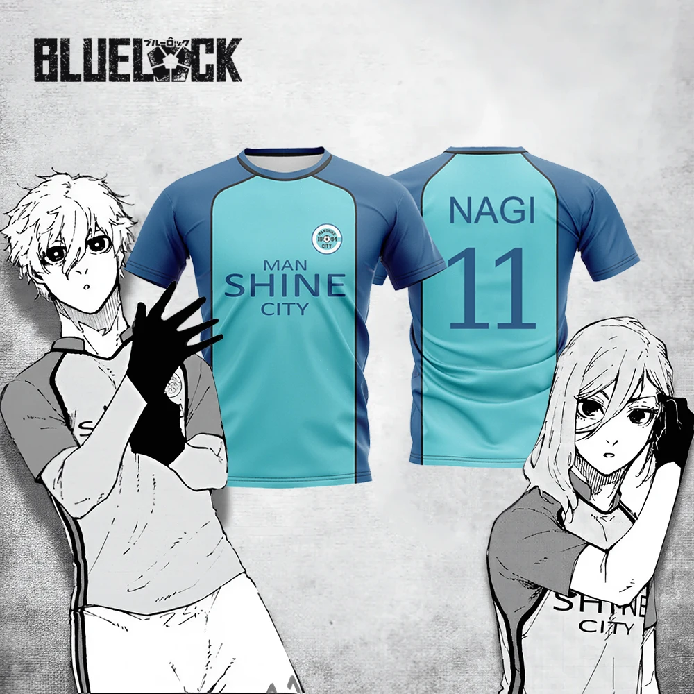 Blue lock nagi man shine city джерси