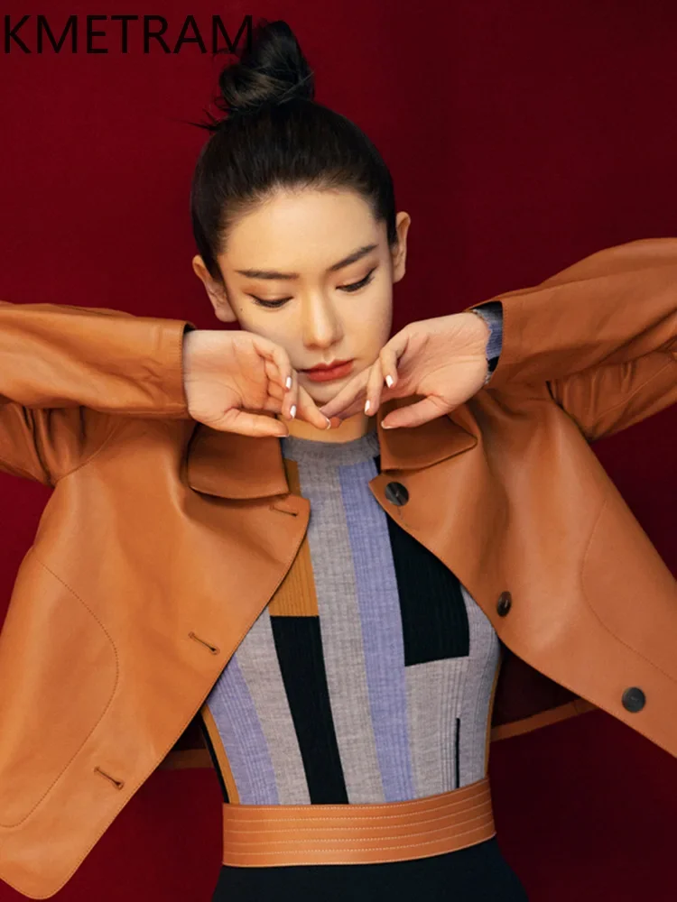 Куртка из 100% овчины из натуральной кожи - Фотография_4