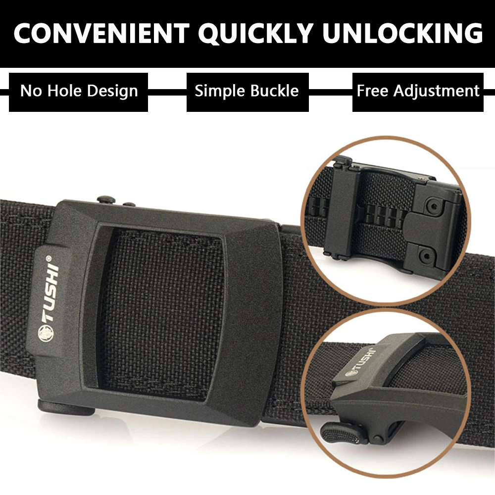 Tushi новый 4,3 см спортивный ремень для пистолета для мужчин - Фотография_5