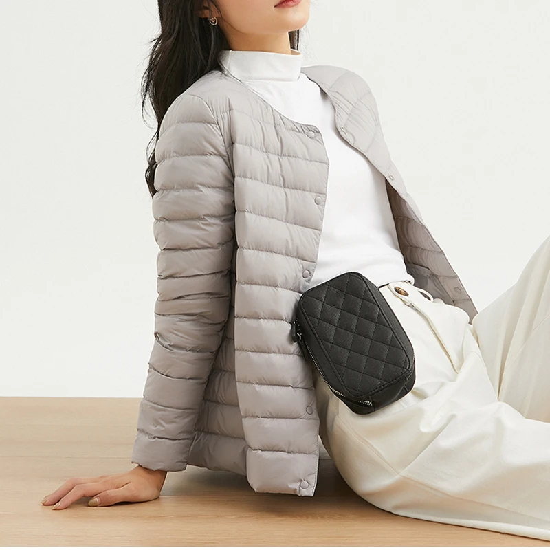 Женская ультра легкая куртка на - Фотография_2